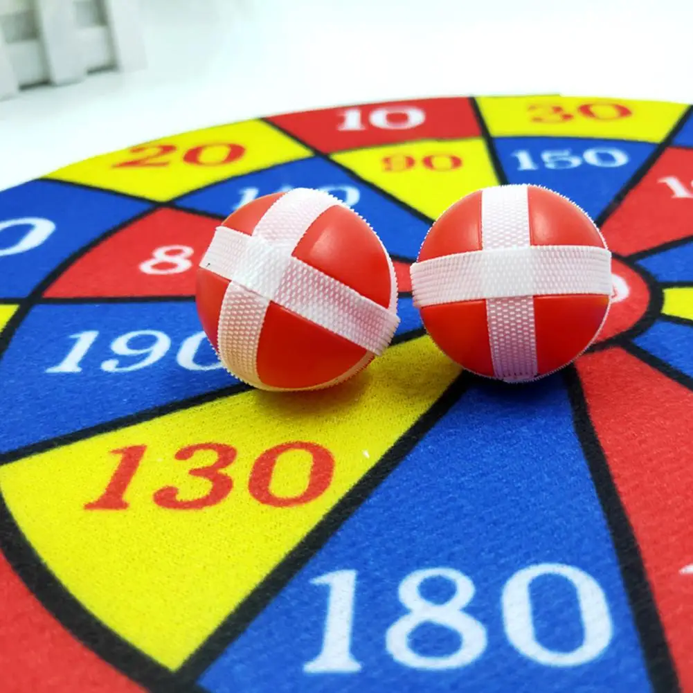 

Dart Board with Cloth Sticky Balls Darts Throwing Game Toy for Children Indoor Outdoor Sports