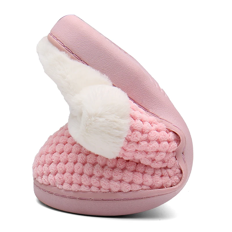 Домашние тапочки зимняя обувь женские меховые Вьетнамки унисекс теплые шлепанцы