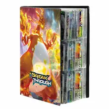 Cartoon 9 Pocket 432 Card Pokemon Album Book Anime Map Game Pokémon cards Collection Holder Binder 