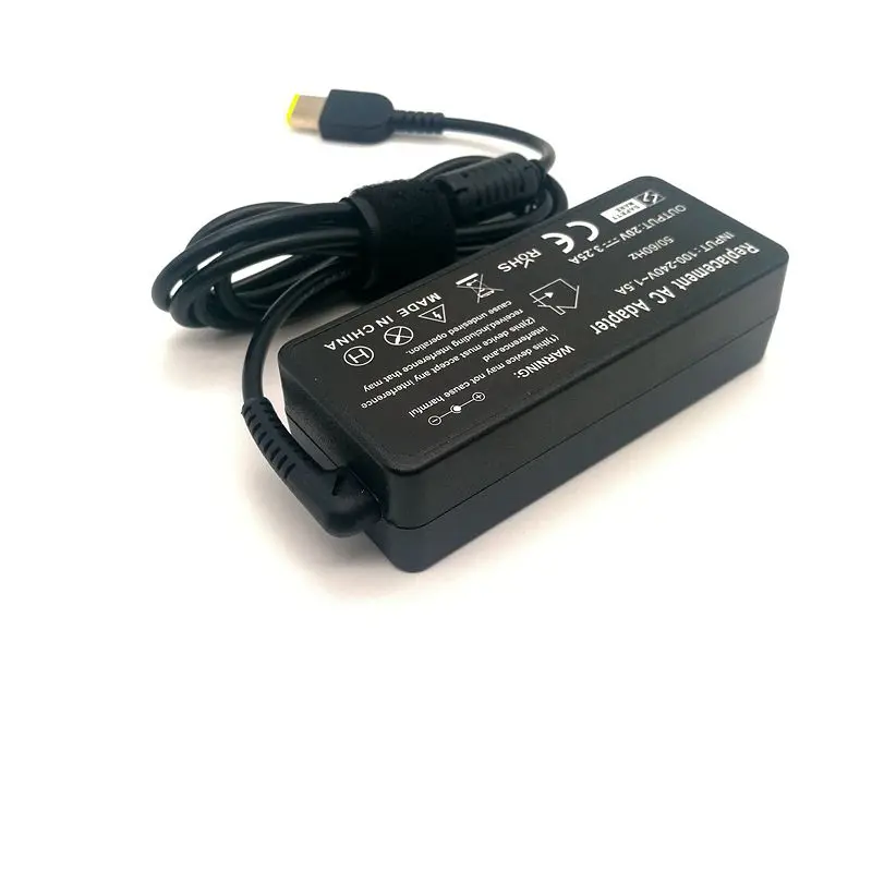 20V 3.25A 65W AC Power Adapter Laptop Charger For Lenovo X1 Carbon E431 E531 S431 T440s T440 X230s X240 X240s G410 G500 G505