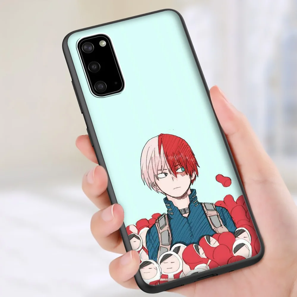 Мягкий чехол Lavaza из ТПУ с аниме Мой боку No Hero для Samsung A01 A11 A21 A41 A2 Core A20e A70s J4 J7 Duo J6 J8