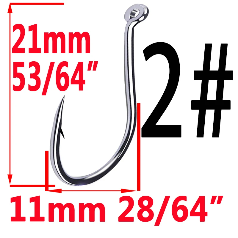 size 2 50pcs Simpleyi 50 шт./лот Размеры#1-6/0 Изогнутые с высоким содержанием углерода Сталь круг Карп колючий рыболовный крючок заточенный химическим способом; Черный Никель Цвет - Цвет: size 2 50pcs