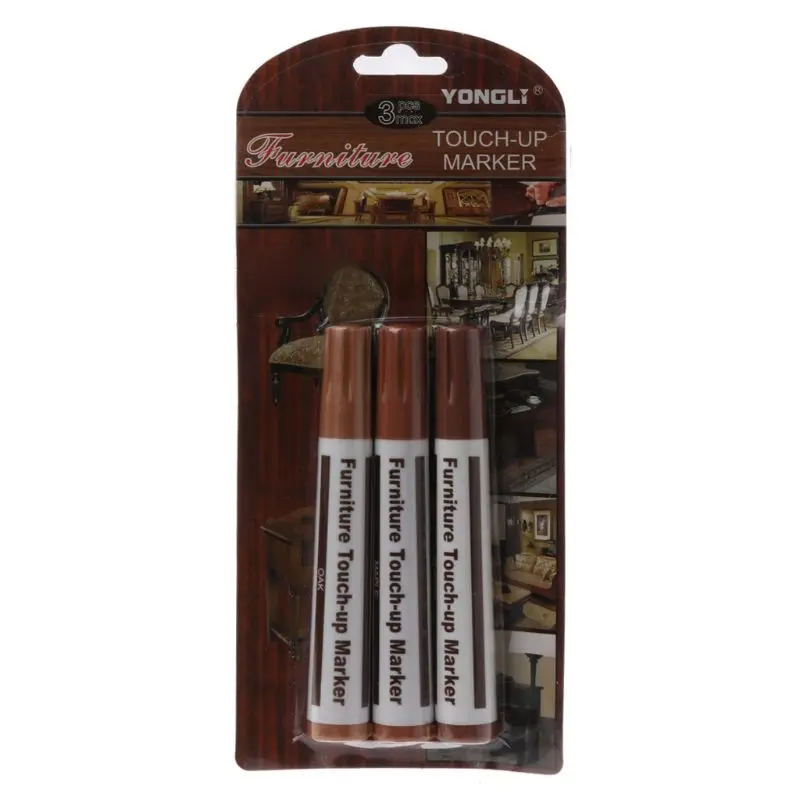 

Wood Repair System Kit Filler Sticks Touch Up Marker Floor Furniture Scratch Fix 652A