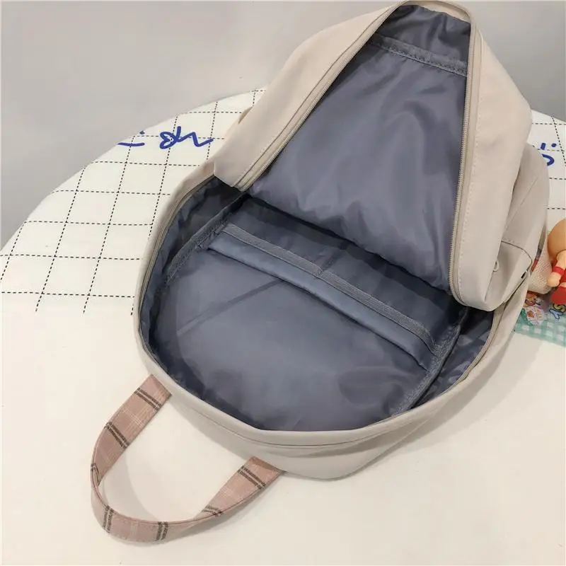 

2020 new products Large capacity Female student Backpack Korean Small and pure and fresh satchel handbag Fashion Travel bag New