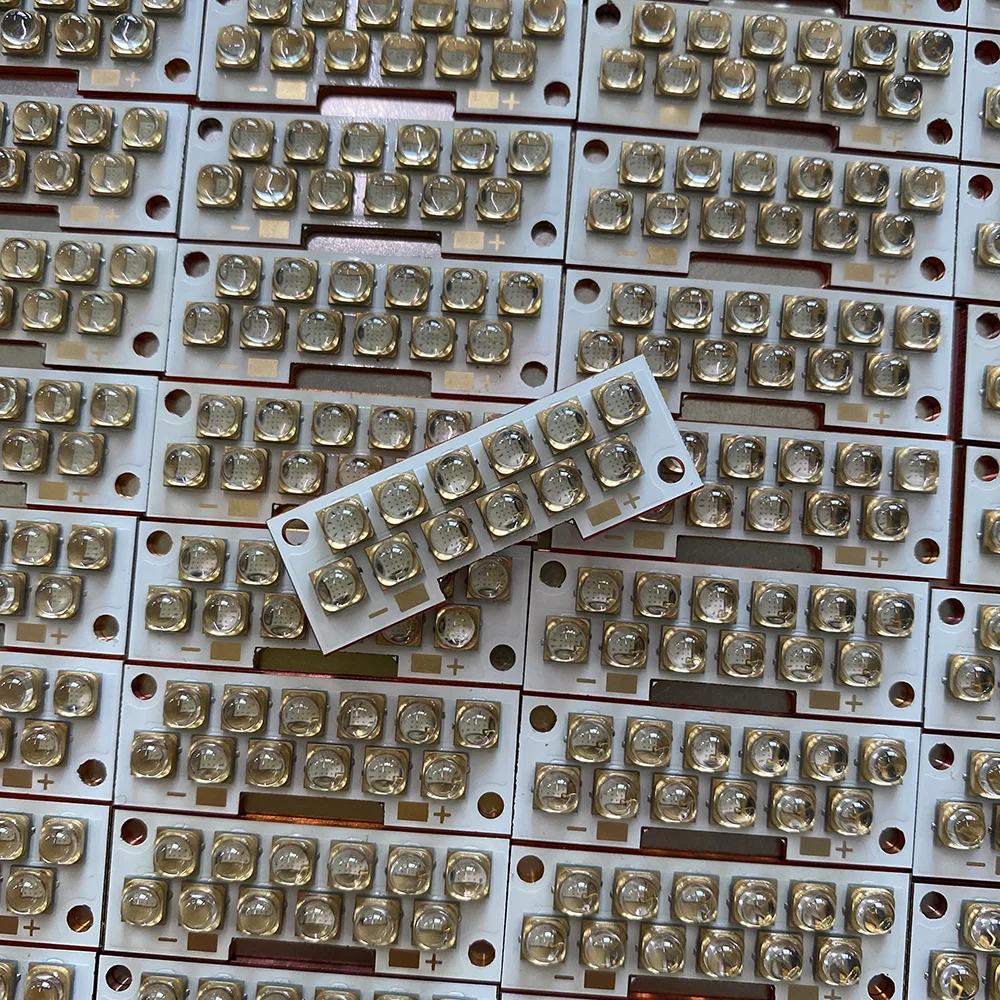 40W LED UV Module for Ultraviolet gel ink curing light APEX SunJet flatbed printer cure quartz 395nm 3535 chip Lamp bead - купить по