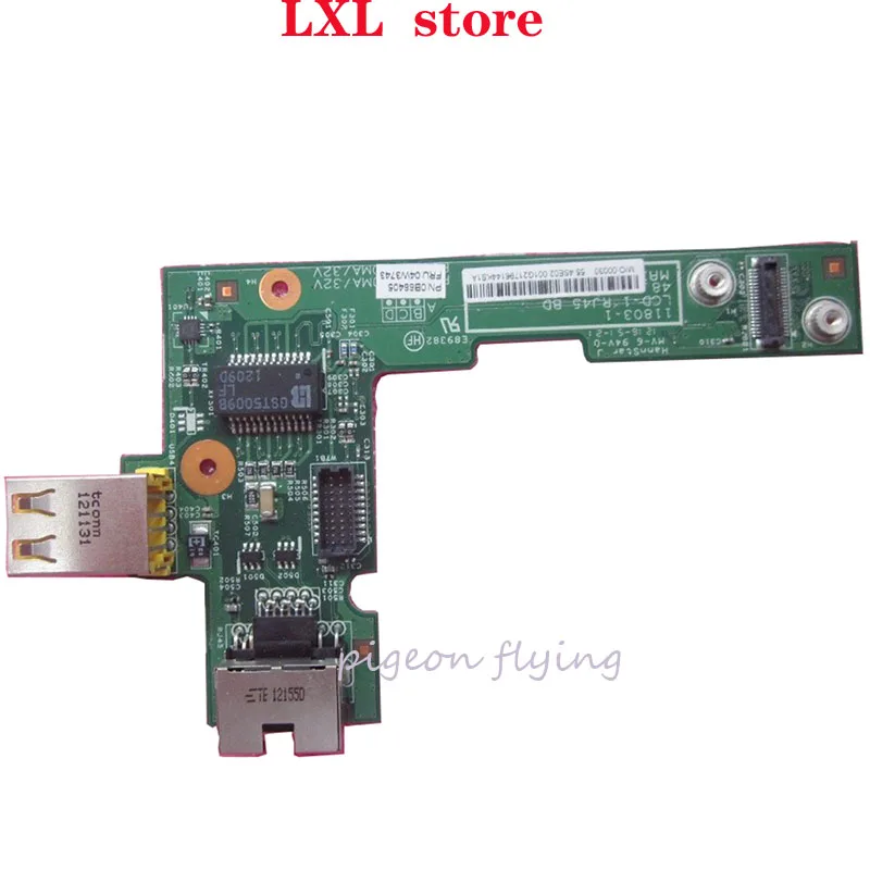 Плата для ноутбука lenovo Thinkpad L430 11803 1 шт. RJ45 с USB и WAN FRU 04W3743 100% в порядке|Компьютерные