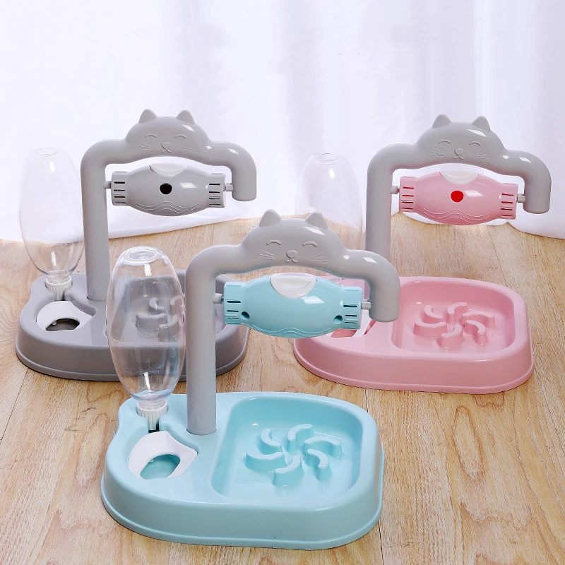 

3 в 1, медленная кормушка для домашних животных