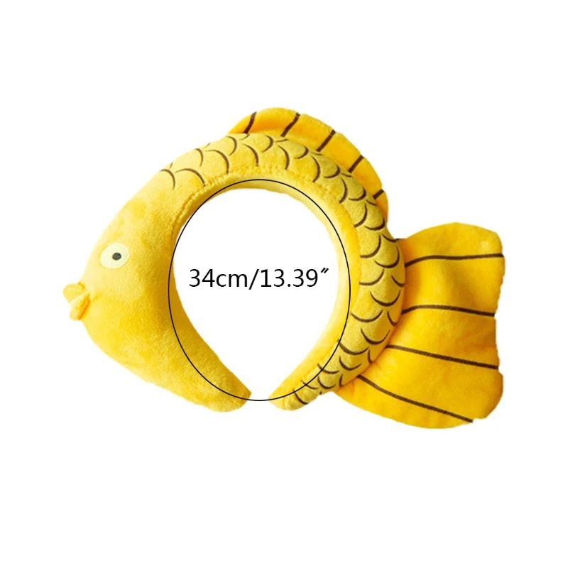 

Kids Children Cartoon Fish Dinosaur Headband Baby Photography Props Hairband Head Decoration Accessory