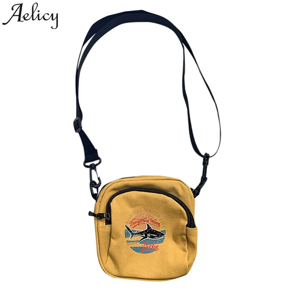 Женские холщовые сумки Aelicy в стиле ретро повседневная квадратная дамская