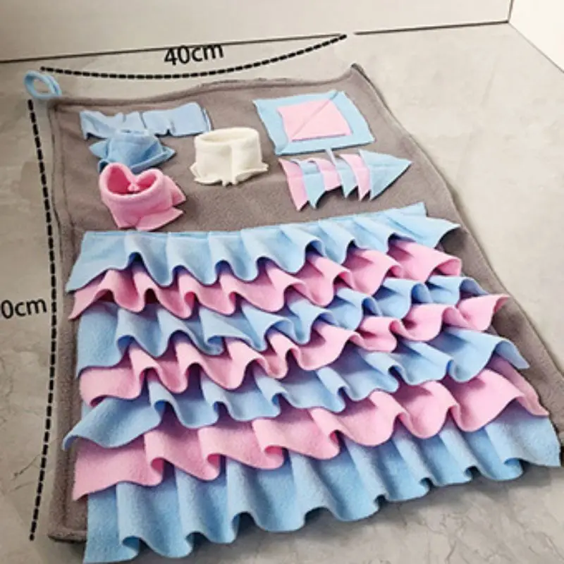 Коврик для собак с нюханием интерактивные игровые игрушки домашних животных