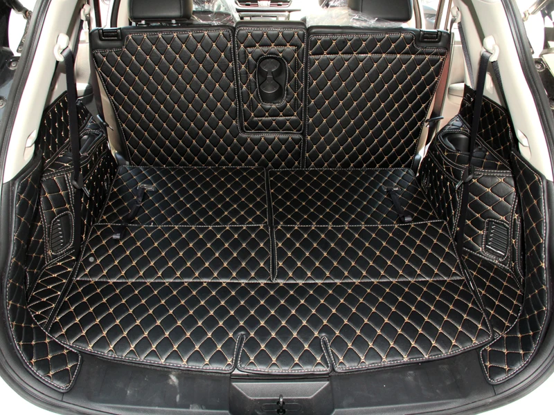 

High quality! Special car trunk mats for Nissan X-trail 7 seats 2021-2014 T32 durable cargo liner boot carpets for Xtrail 2020