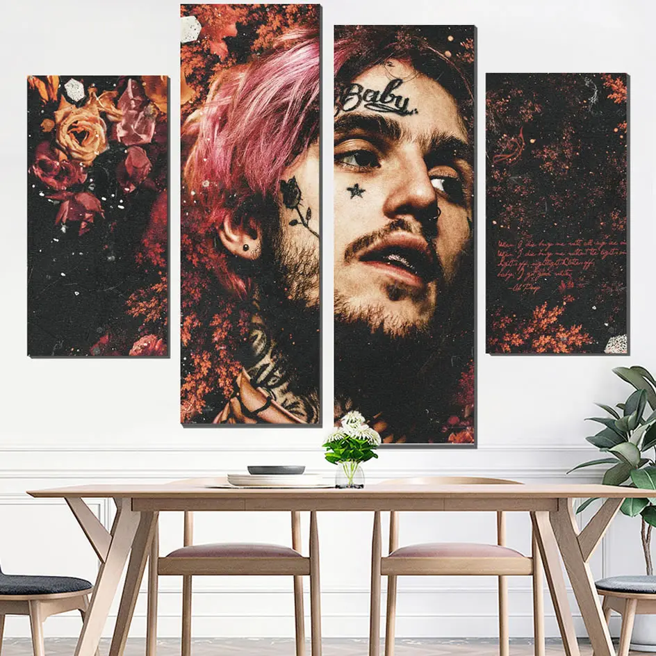 Картина на холсте Lil Peep настенный постер картина стену печать заказ декоративные