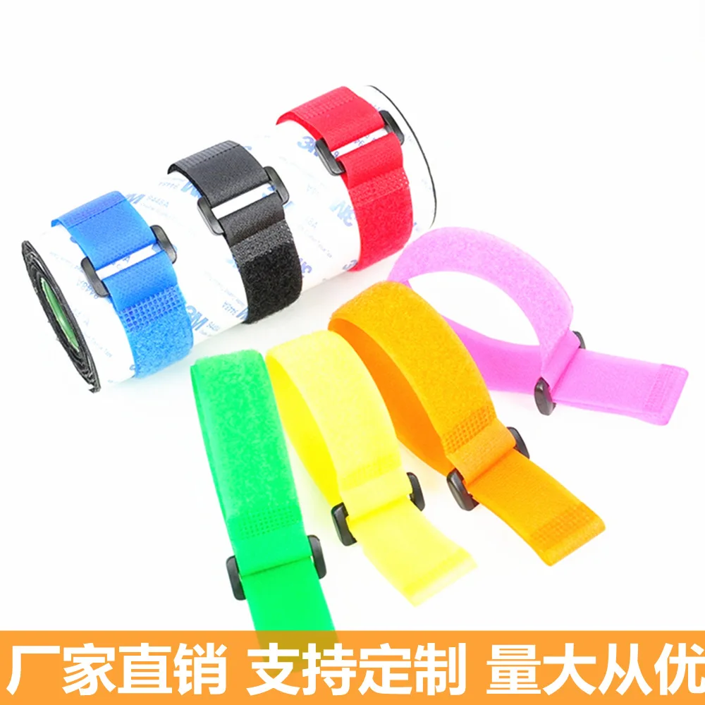 

Нейлоновая лента на липучке, самоклеящаяся лента на Липучка для крепления кабеля