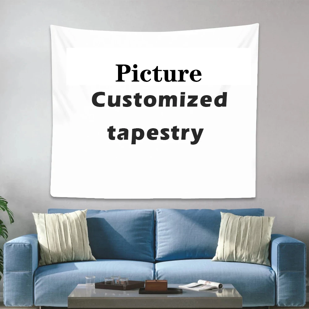 Customized your pictureTapestry Tapestry Hippie Wall Hanging Wall Cloth Print Your Photo Carpet Witchcraft Tapestries Background