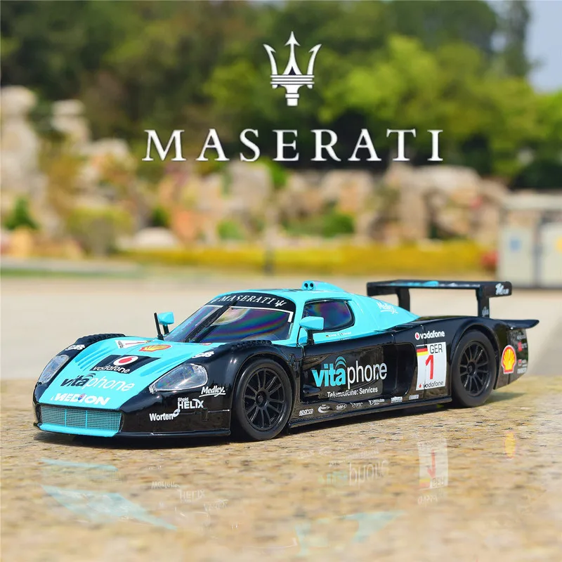 Модель автомобиля из сплава Bburago 1:24 Maserati M12 Racing Edition|Наземный транспорт| |