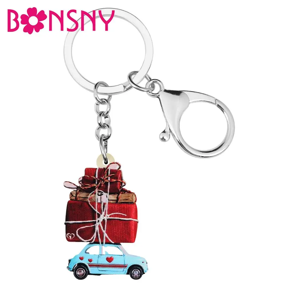 Bonsny акриловая Подарочная коробка на День святого Валентина автомобильные