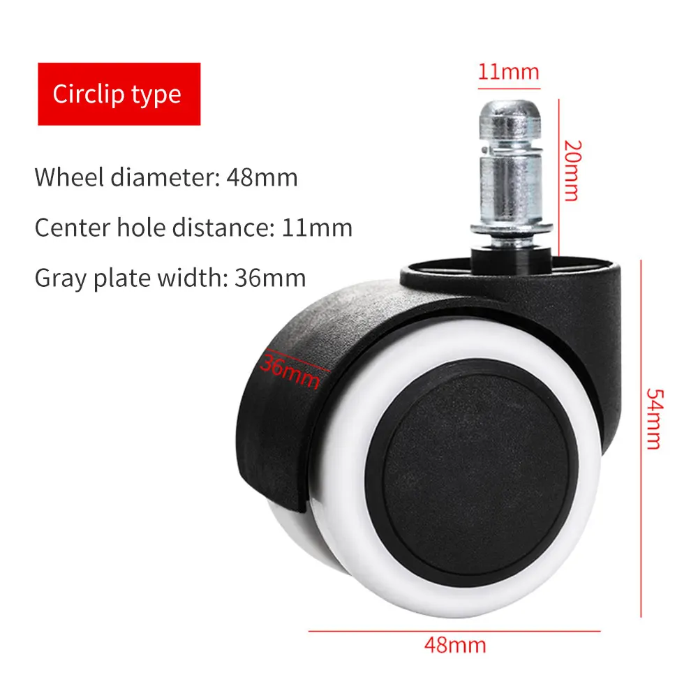 Мебельная фурнитура ролики для дома вращающиеся колеса стула стол офиса