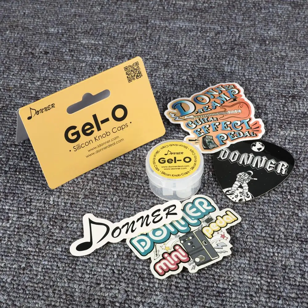 Donner мини гитарная педаль силиконовые колпачки для регулятора ручки защита