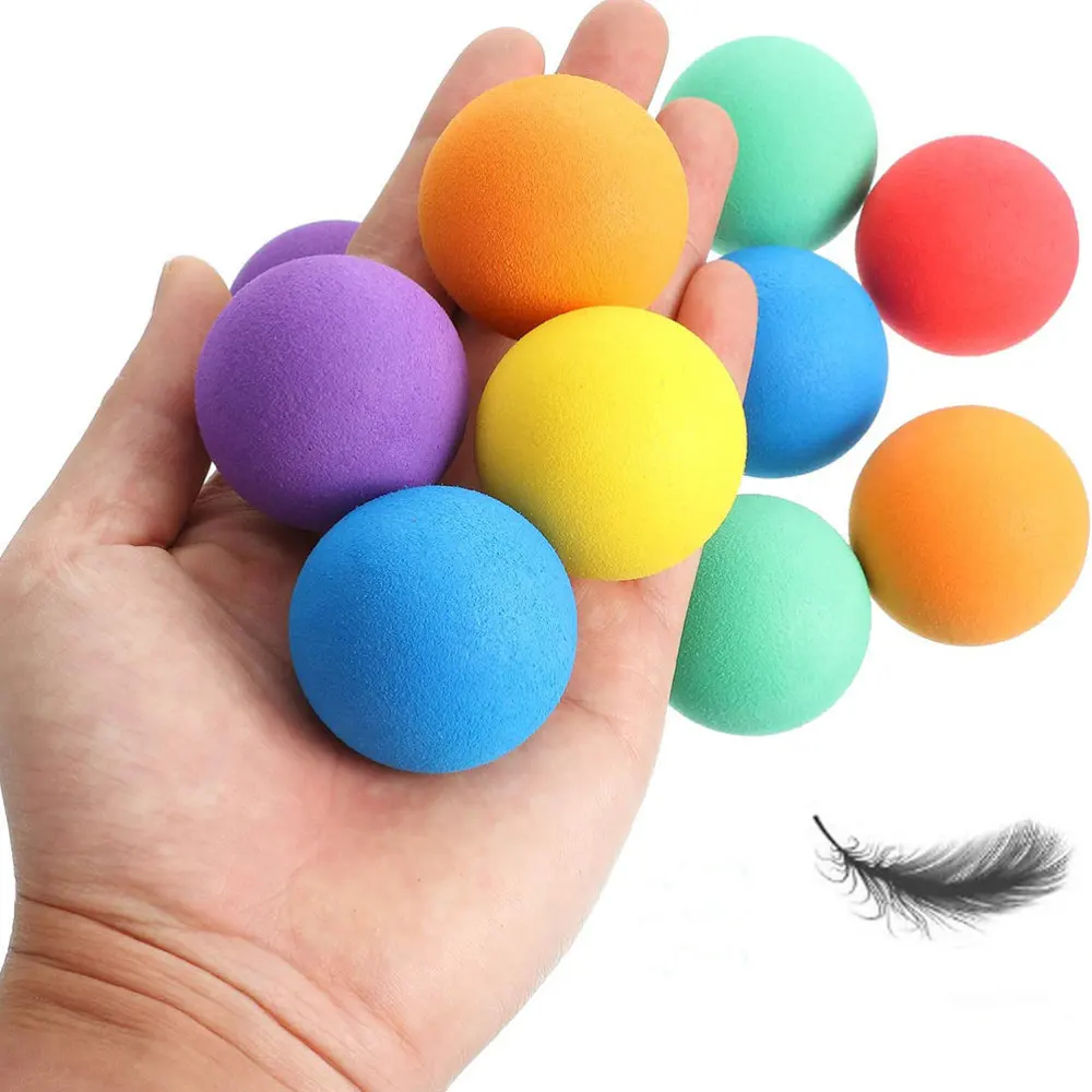 

24pcs 4omm golf balls EVA practic indoor outdoor light ball for golfer men women kids husband wife girl gift Decorative ball
