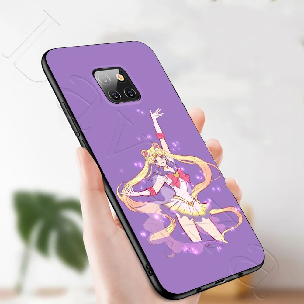 Мягкий чехол Lavaza Сейлор Мун для Honor Mate 10 20S 6A 7A 7C 7X 8A 8C 8X 9 P9 Lite Pro Y6 Y7 Y9 Prime | Мобильные