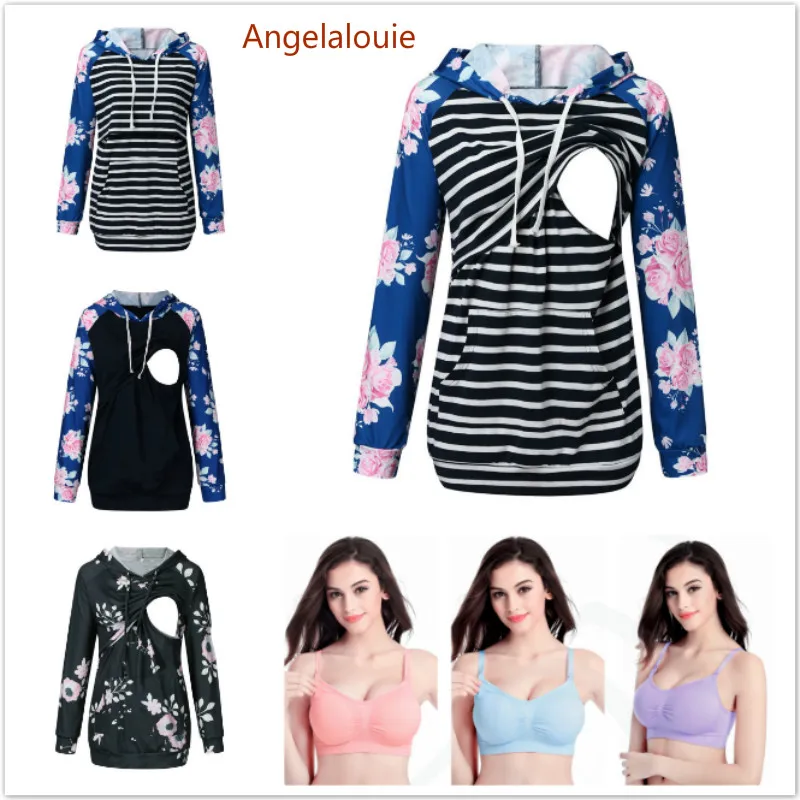 Блузка для беременных с длинным рукавом рюшами сбоку Одежда - Цена: 994,96 руб.