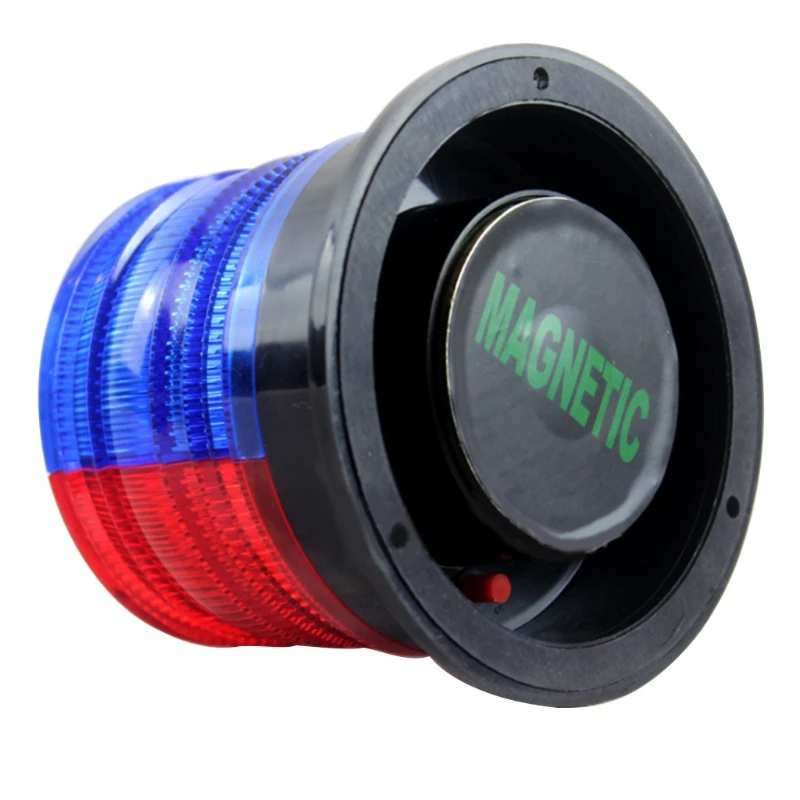 Солнечная мигающая Предупреждение светильник ПА стробоскоп аварийный налобный