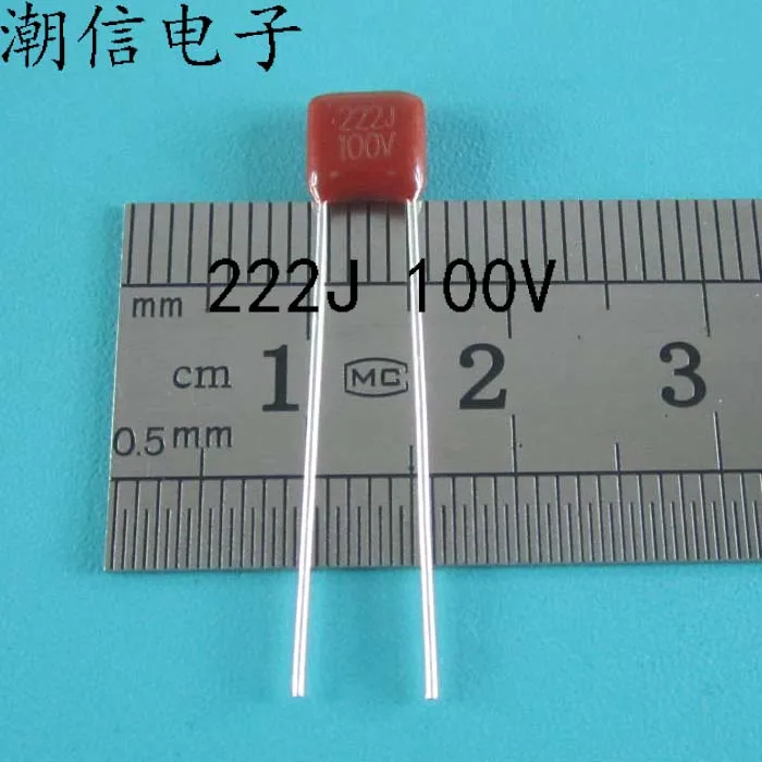

CBB 222J 2.2NF 0,0022 мкФ 100V = 63V = 50V