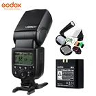 GODOX V850II 2000 мАч перезаряжаемая батарея 2,4G 18000s HSS Speedlite Flash GN60 для DSLR Canon Nikon Sony Pentax Olympus Fuji