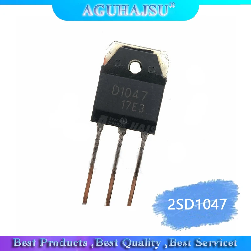 10 шт. 2SD1047 TO247 D1047 TO 3P Силовые транзисторы силовые трубки NPN track 12A140V|Интегральные