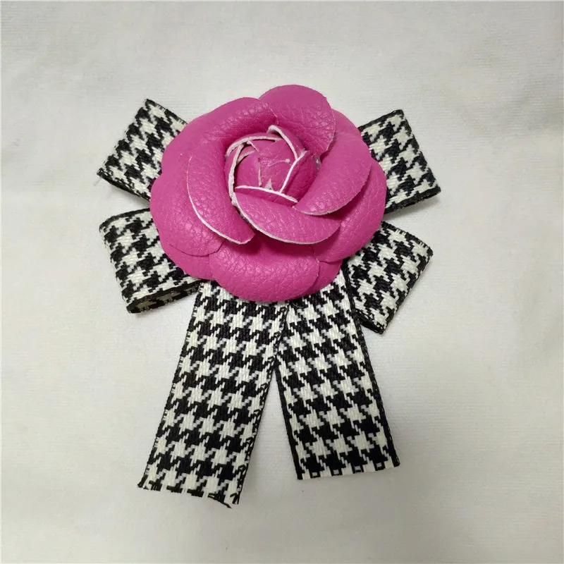 6 5 см белая брошь в виде цветка камелии женские броши булавки известного бренда