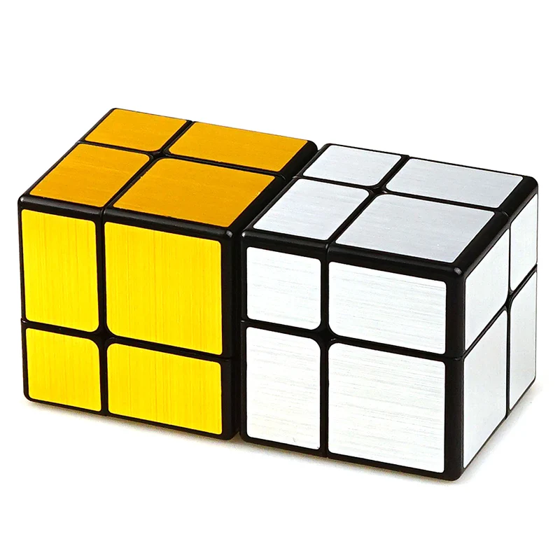 QiYi зеркальный куб 2x2x2 Скорость для Волшебная головоломка Cubo Magico антистресс Нео