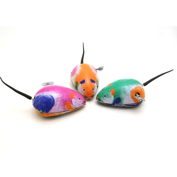 1 шт. Ностальгический жестяной бак для мыши винтажная коллекционная игрушка