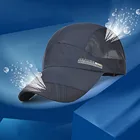 Новая классная быстросохнущая сетчатая кепка мужская летняя уличная спортивная бейсбольная шляпа козырек для бега кепка; Суперпопулярные модные Chapeau # PY