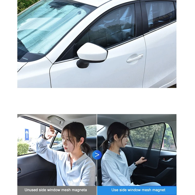 Магнитный солнцезащитный козырек на боковое окно автомобиля| |