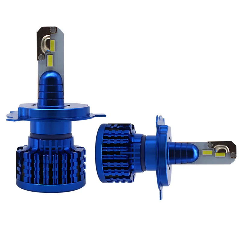 

Manufacturer wholesale X20 automobile LED headlight CSP high and low beam bulb H4 lamp refitting cross border