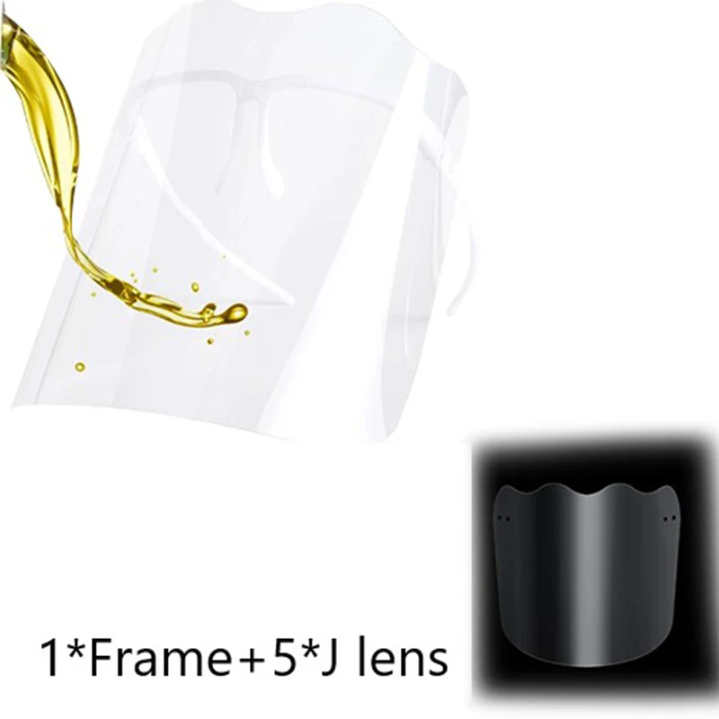 Противоударная защитная маска кухонная от разбрызгивания масла хорошая женская