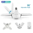 Складсветильник Светодиодная лампа E27, 38 Вт, 52 светодиодный Ода, 220 В