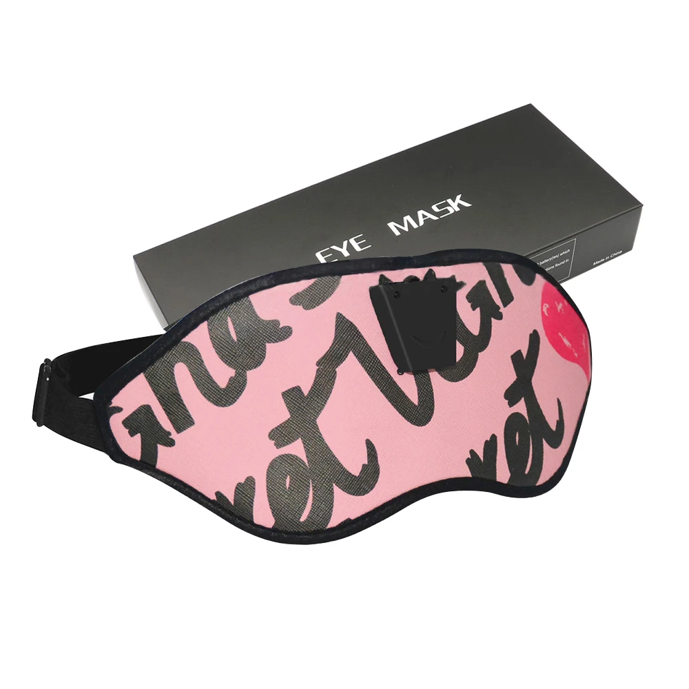 

3D Eye Patches To Help Sleep Shading Eyeglasses Protection Breathable Hypnotic Blue Light Stereo Eye Mask Factory Direct Sales