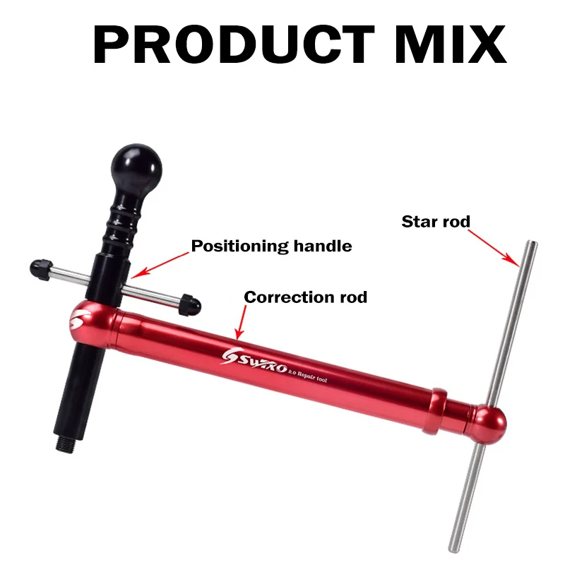 

Bicycle Derailleur Hanger Alignment Gauge Correction Tail Hook Bike Repair Tool For Bike Bicycle jlrr