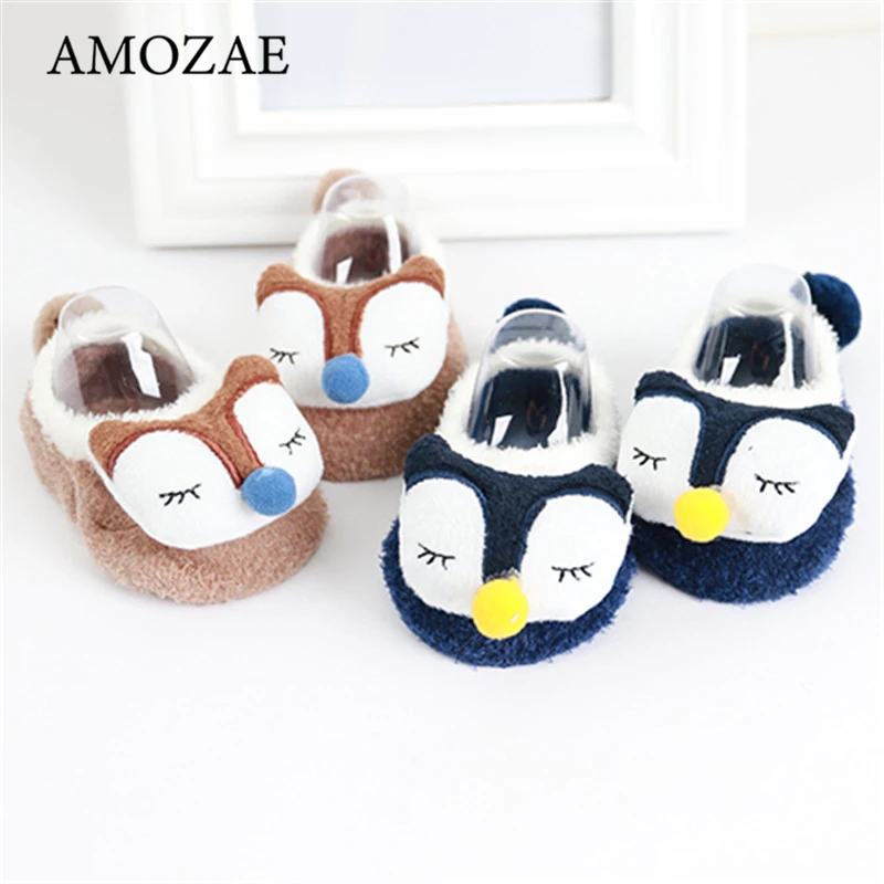 

Unisex Newborn Animal Pattern Infant Cute Foot Socks Anti-Slip Baby Boy Girl Socks With Soft Soles Baby Girl Cute Socks