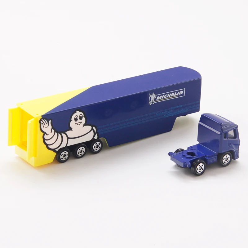 Takara Tomy Tomica Michelin автотранспортный Грузовик 15 см длинный металлический литый