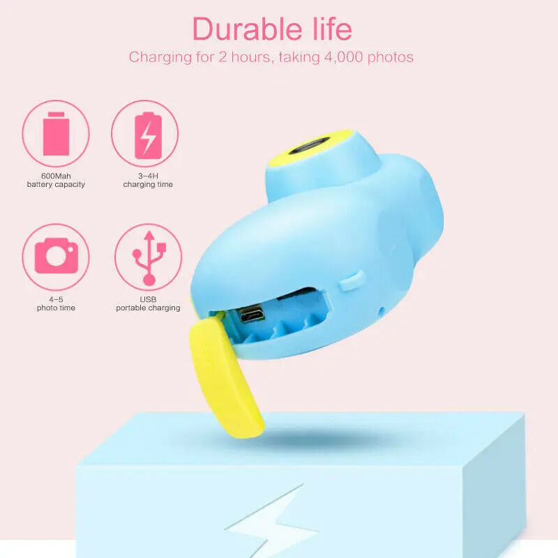 Компактная цифровая мини-камера HD 1080P 2 0 дюйма с ЖК-дисплеем для детей Подарочная