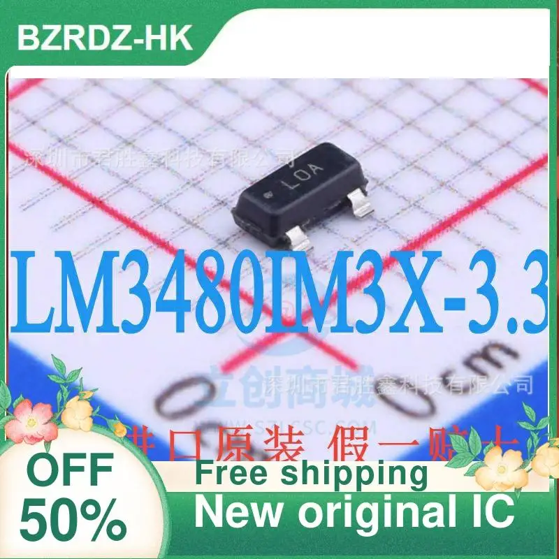 

5 шт./лот LM3480IM3X-3.3 LM3480IM3 грузовой СОТ-23 новый оригинальный IC