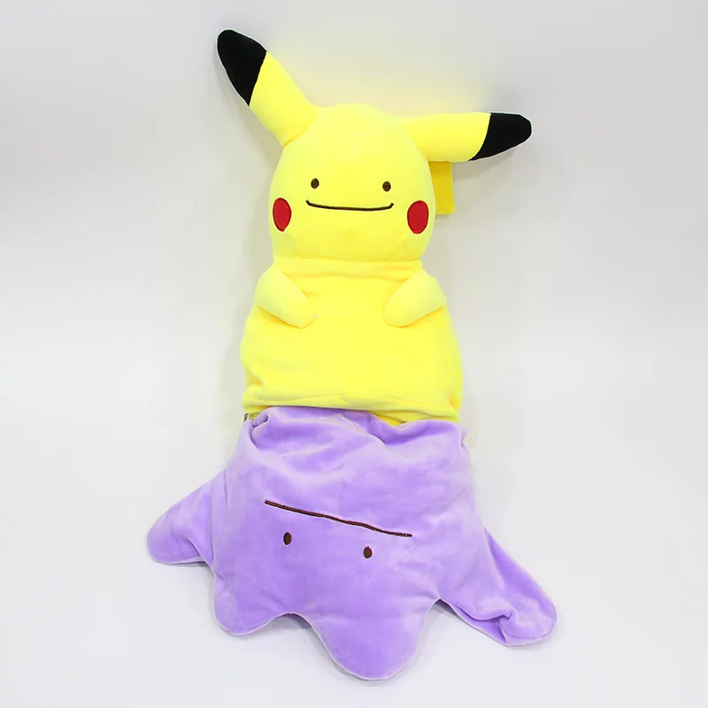 20 см аниме Карманный анимасл Ditto Подушка передачи Пикачу Snorlax Сквиртл Bulbasaur Мягкие