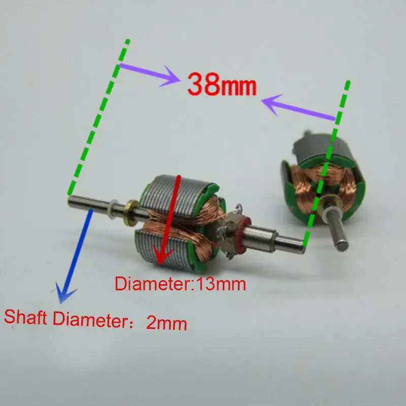Катушка с неизолированным мотором Micro Rotor 130 катушка небольшим для обмотки