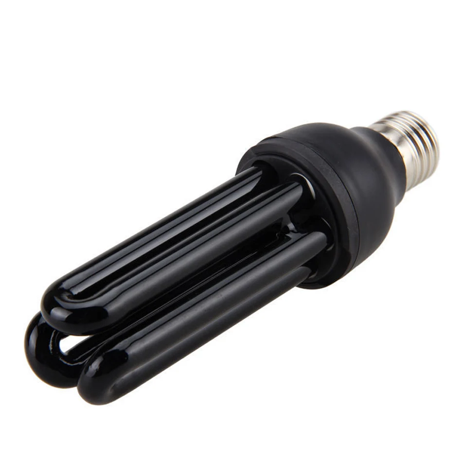 Горячая 220V E27 40W UV светильник лампы УФ ультрафиолетовые люминесцентные CFL