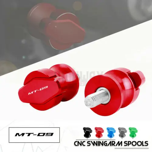 

M6 Motorcycle Swingarm Spools Slider Swingarm Stand Screws Slider Protector for YAMAHA MT09 FZ09 TRACER FJ09 MT-09