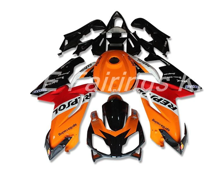 New ABS Injection mold bike Fairing Kit Fit for Aprilia RS125 06 07 08 09 10 11 RS4 RSV 125 2006--2011 Fairings hot sell repsol |