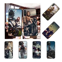 penghuwan motorcycle girl diy luxury phone case for iphone 11 pro xs max 8 7 6 6s plus x 5s se xr case