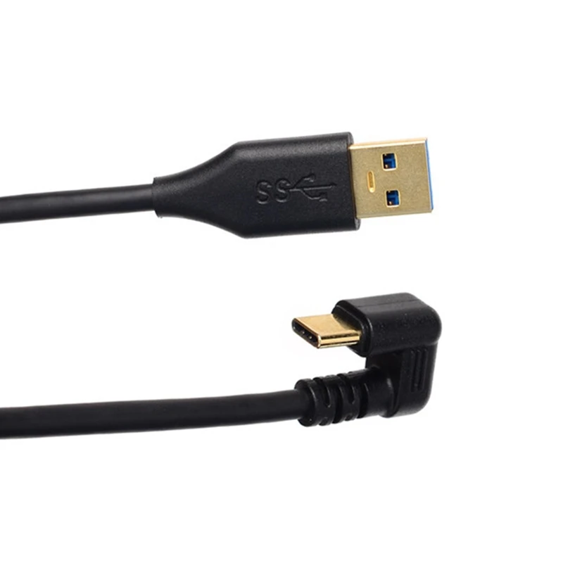 Позолоченный USB-кабель 0 2 A типа папа-Type-C U-образный 5 Гбит/с 1 8 м 3 | Электроника